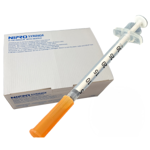 Jeringas tipo insulina 0.3 ml/ 30 UI Nipro 31G