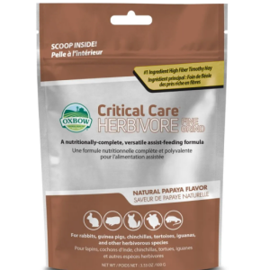 Critical Care Herbivoros Fine Grind 100 Gramos