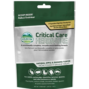 Critical Care Herbivore Manzana Banana 141 gr Oxbow