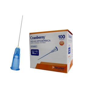 Agujas Cranberry 23G 1´´