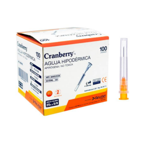 Agujas Cranberry 25G 5/8